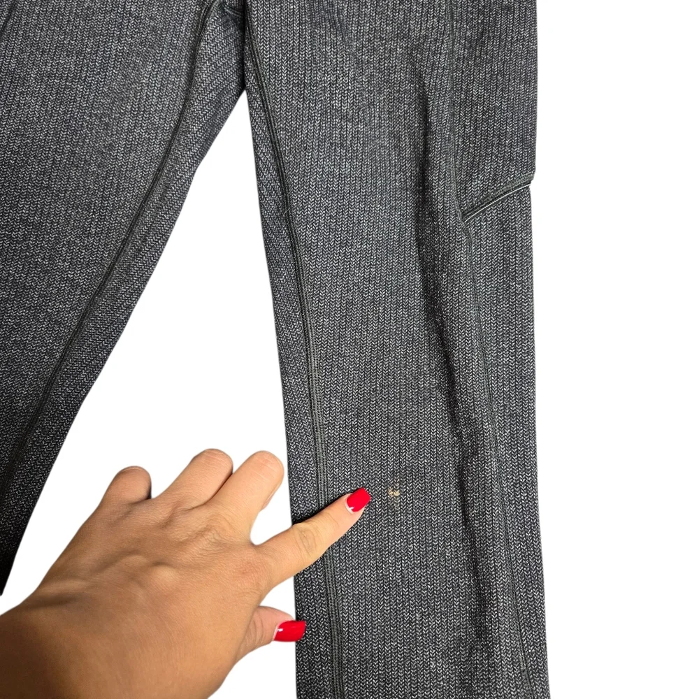 Lululemon Speed Up Tight Power Luxetreme‎ Variegated Knit Herringbone 4